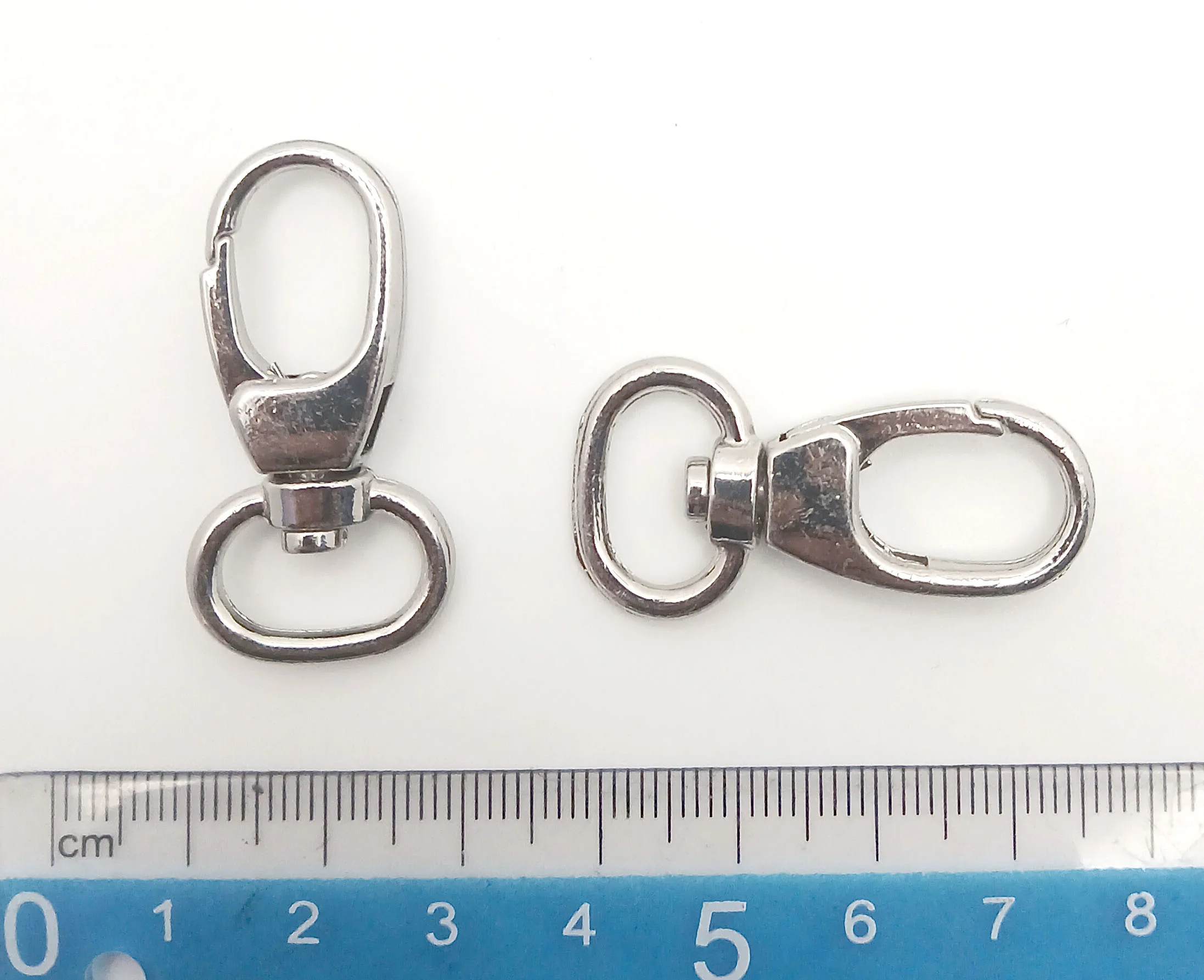 Silver Hook for in keyring lanyard photo 2