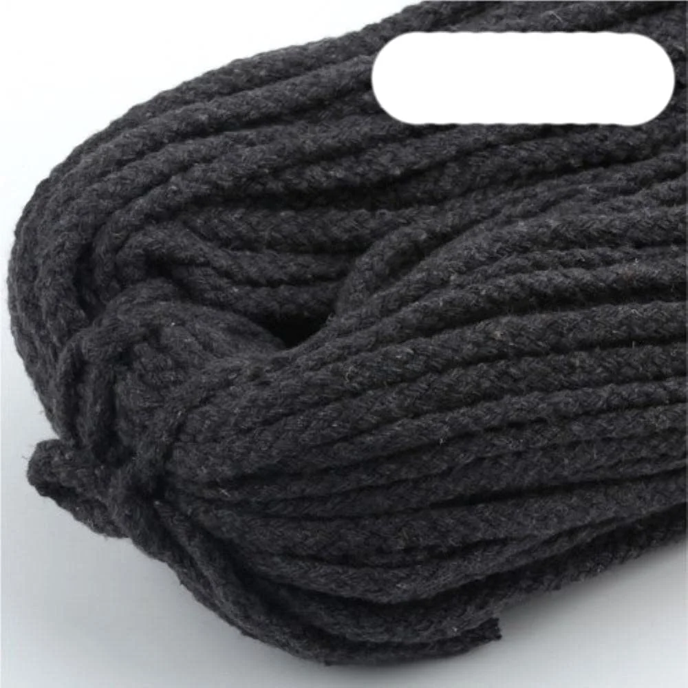 Braided Cotton Macrame Cords- 5mm photo 2