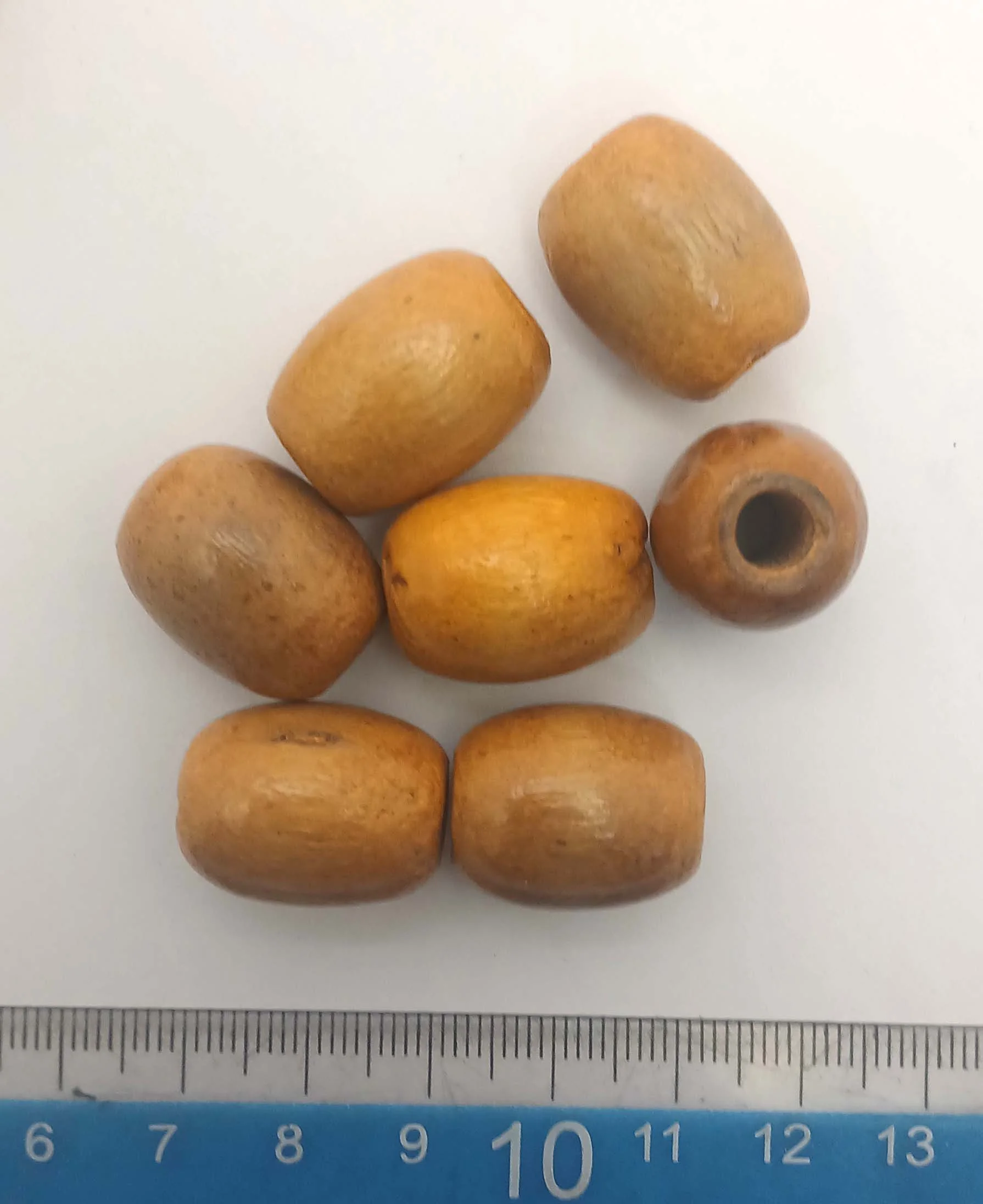 Oval Polished Beads 3 colours photo 5