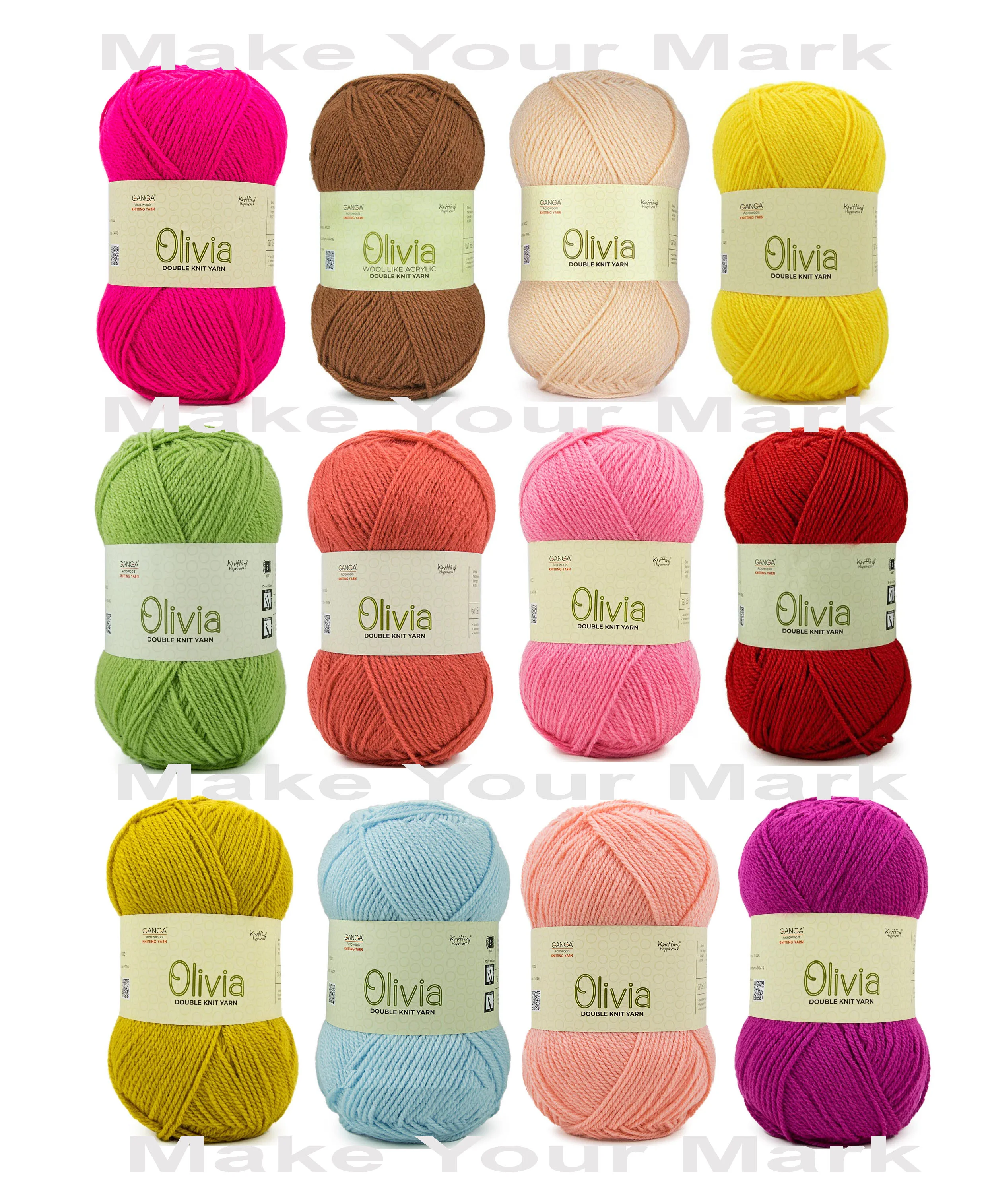 Olivia Double Knit Yarn / Olivia Dhago