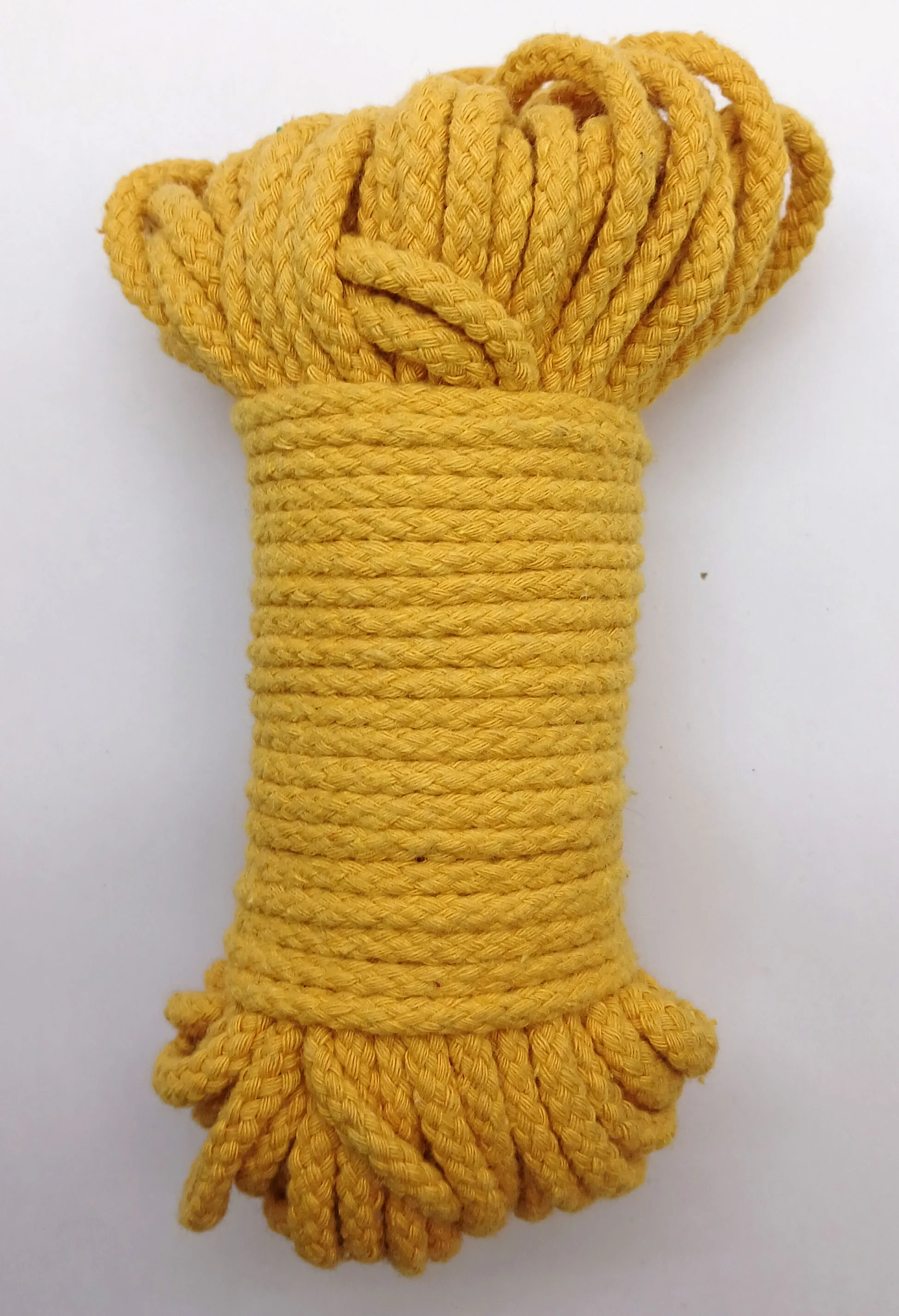 20 meter Braided Cotton Macrame Cord 5mm photo 2