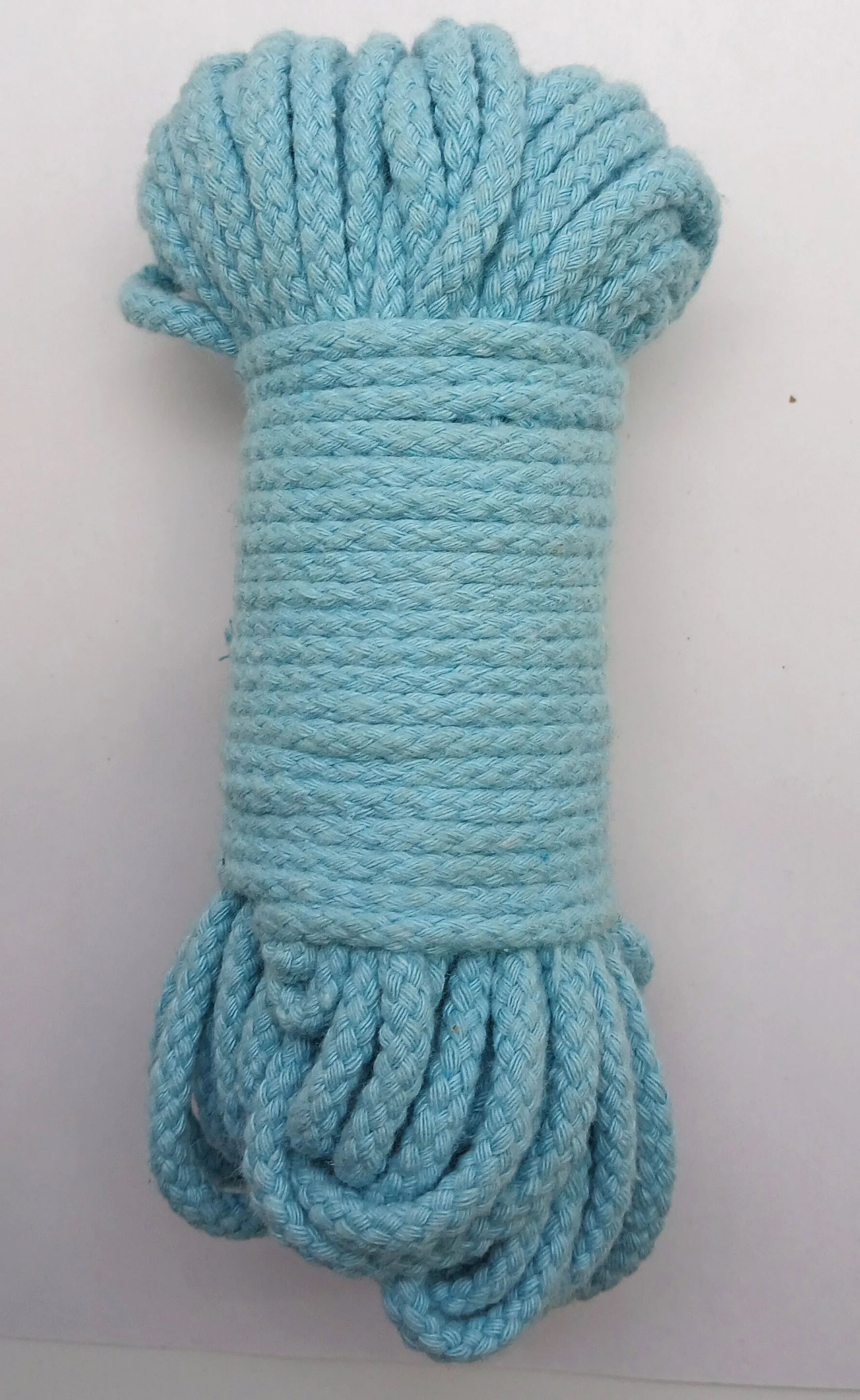 20 meter Braided Cotton Macrame Cord 5mm photo 5