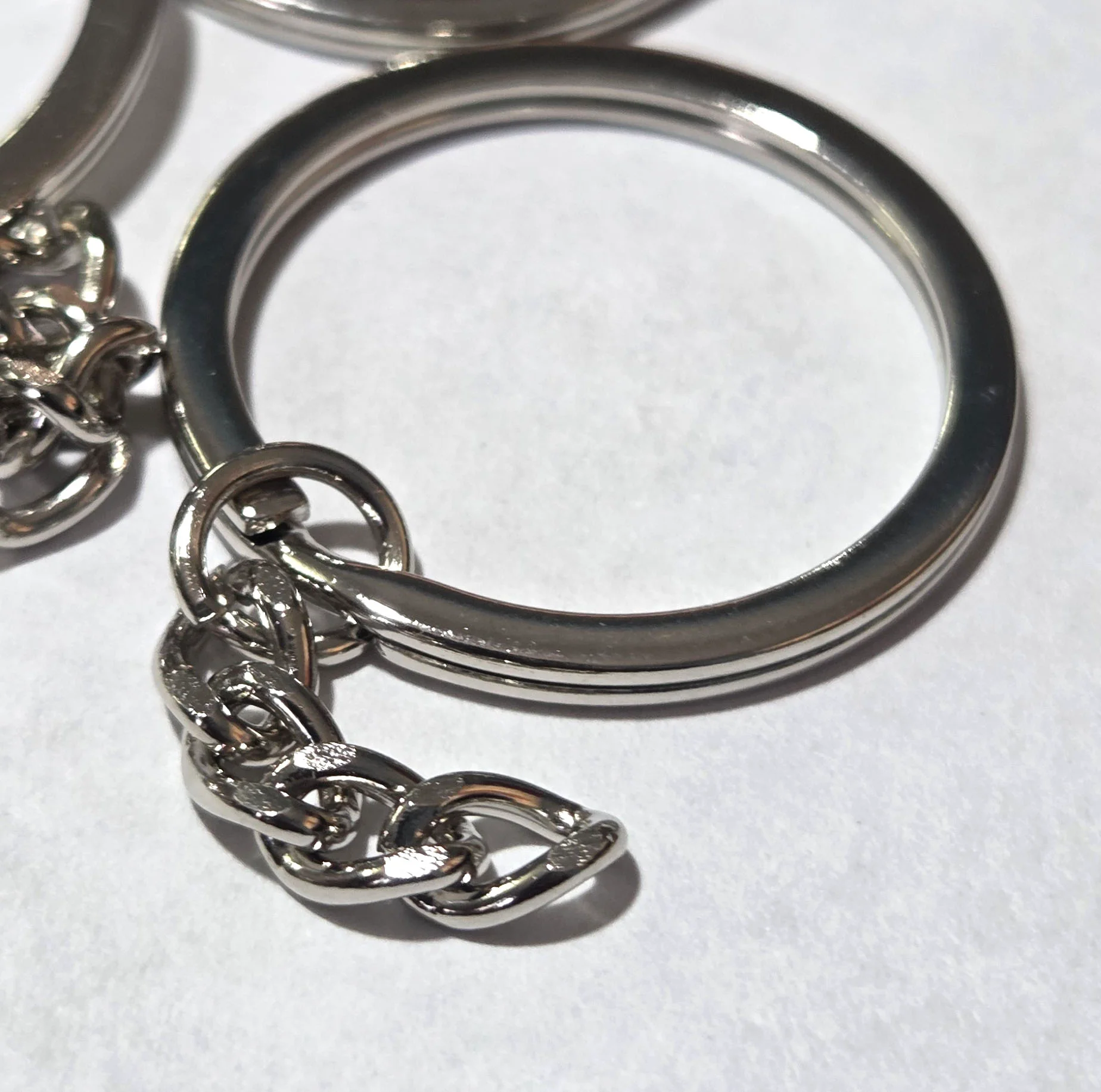 Silver Keyring holders  (10,25,40 pcs/packet) photo 5