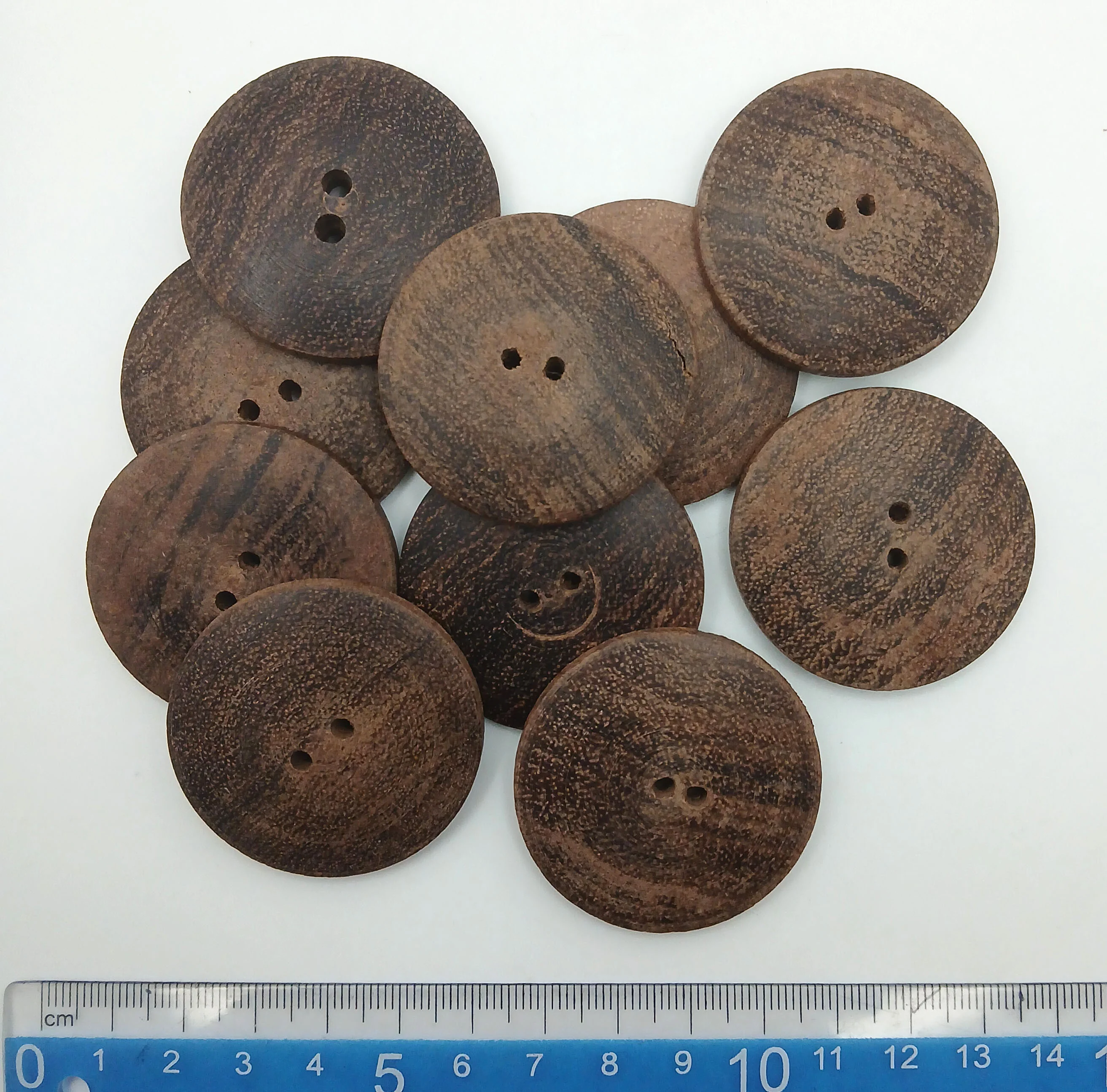 Wood Button of different sizes for craft (biodegradable and plastic free) photo 2