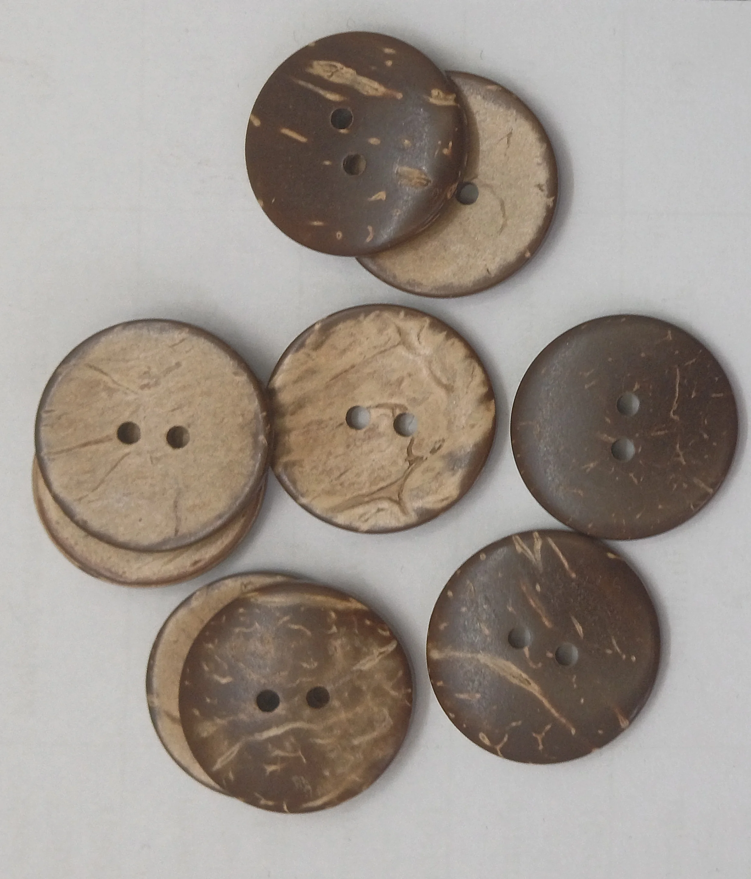 Wood Button of different sizes for craft (biodegradable and plastic free) photo 4