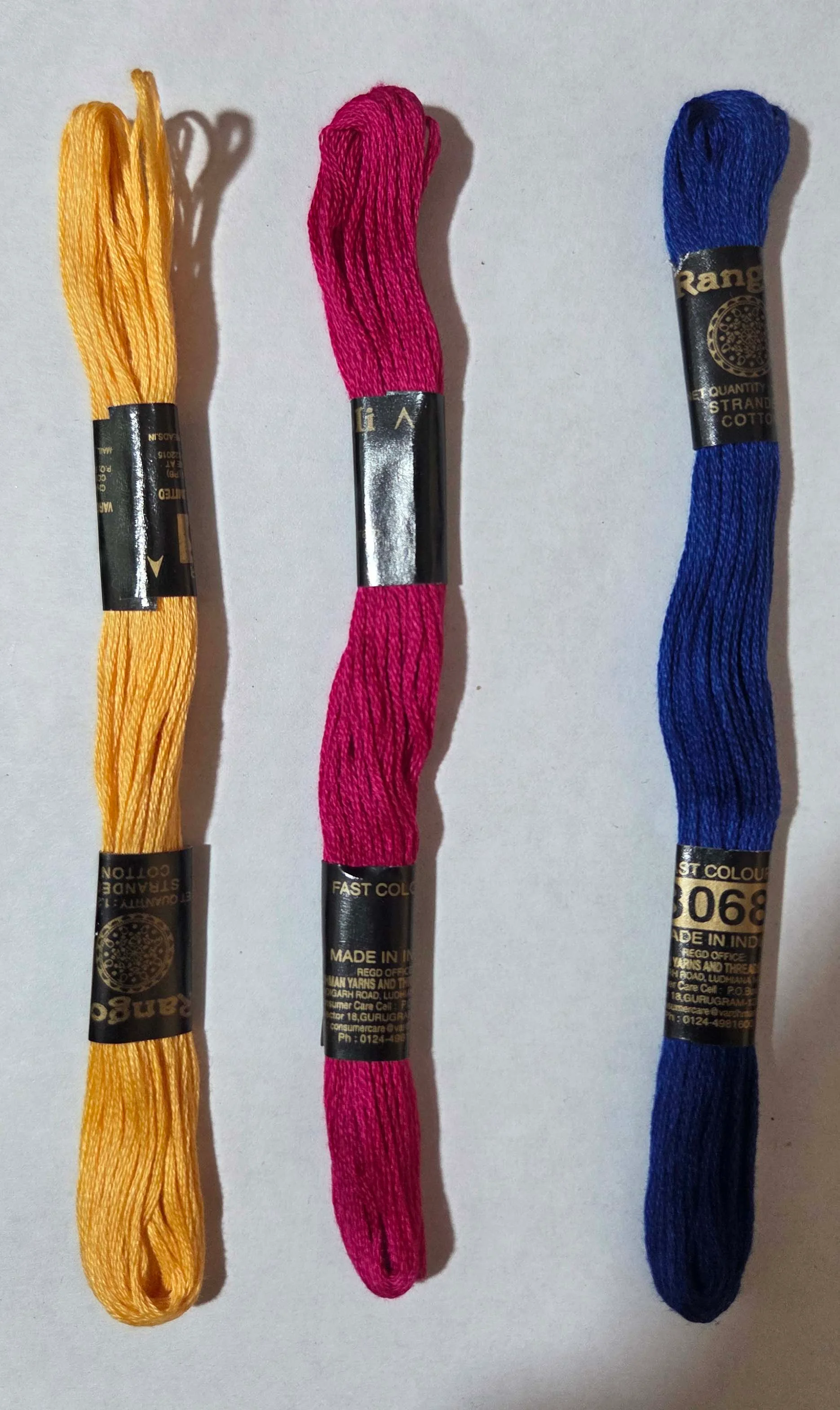 Embroidery Thread Stranded Cotton 8 meter / 2 gram Hank photo 4