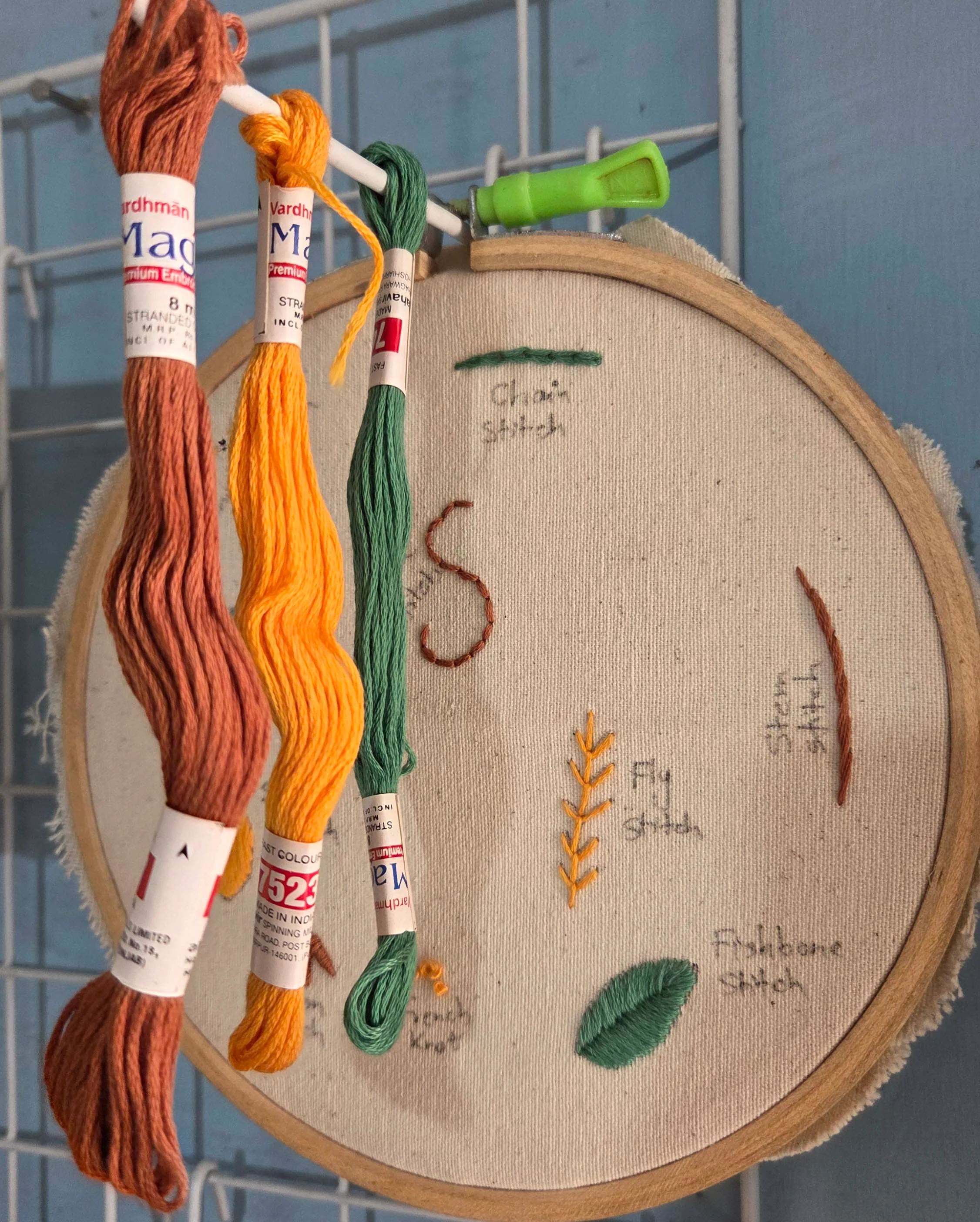 Embroidery Thread Stranded Cotton 8 meter / 2 gram Hank photo 6