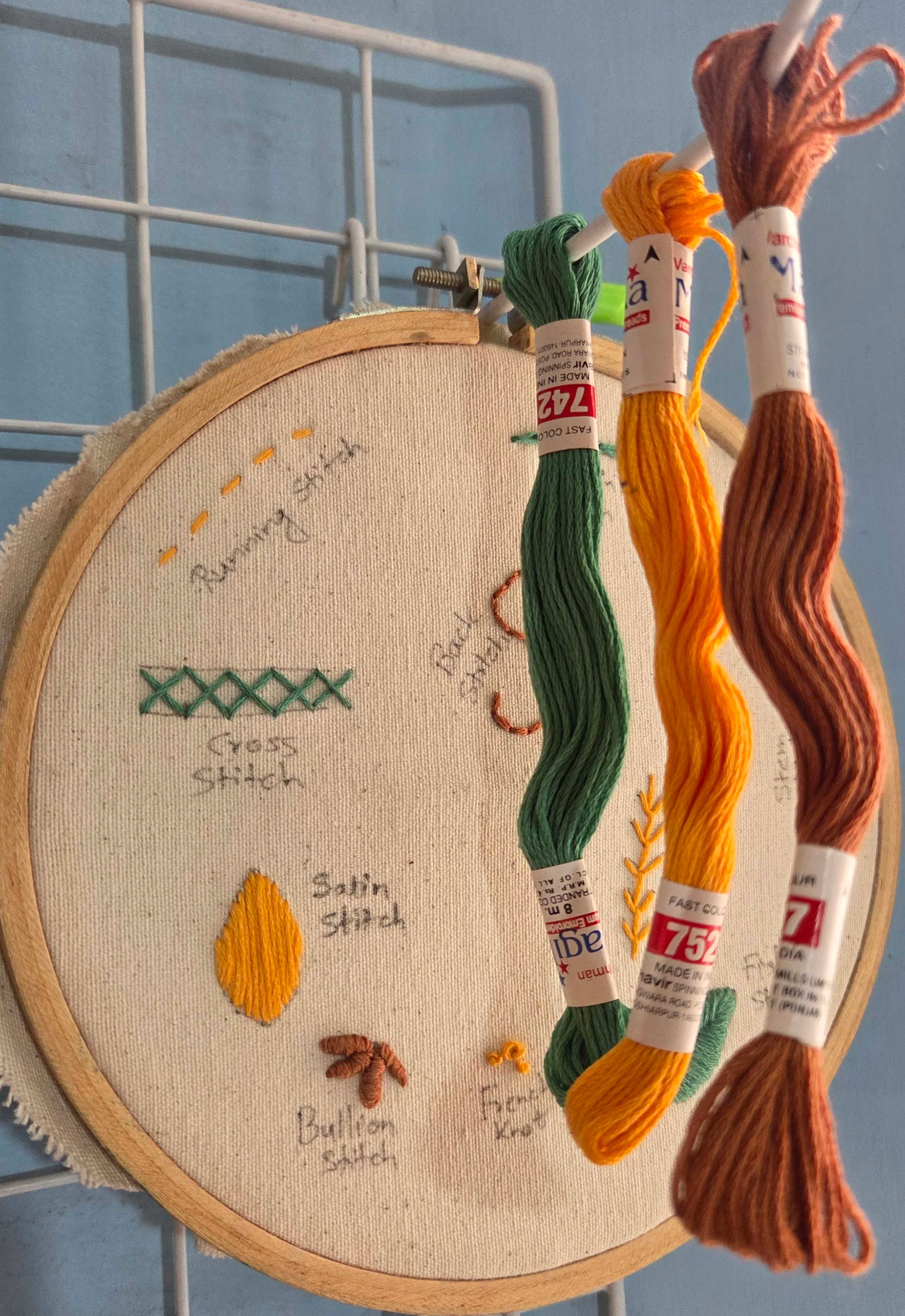 Embroidery Thread Stranded Cotton 8 meter / 2 gram Hank photo 7