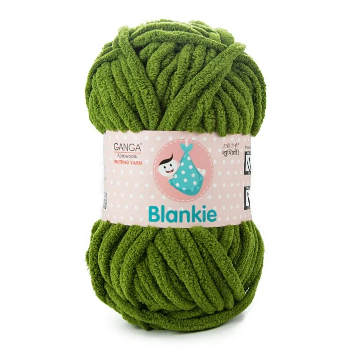 Blankie Yarn for Knitting Crocheting Soft Warm Blankets And Toys Size 5/US I 5mm 100% Acrylic photo 3