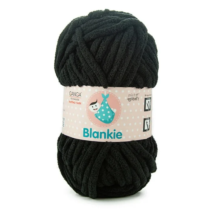 Blankie Yarn for Knitting Crocheting Soft Warm Blankets And Toys Size 5/US I 5mm 100% Acrylic photo 7