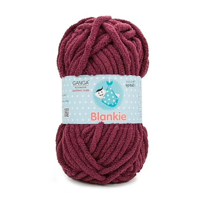Blankie Yarn for Knitting Crocheting Soft Warm Blankets And Toys Size 5/US I 5mm 100% Acrylic photo 8