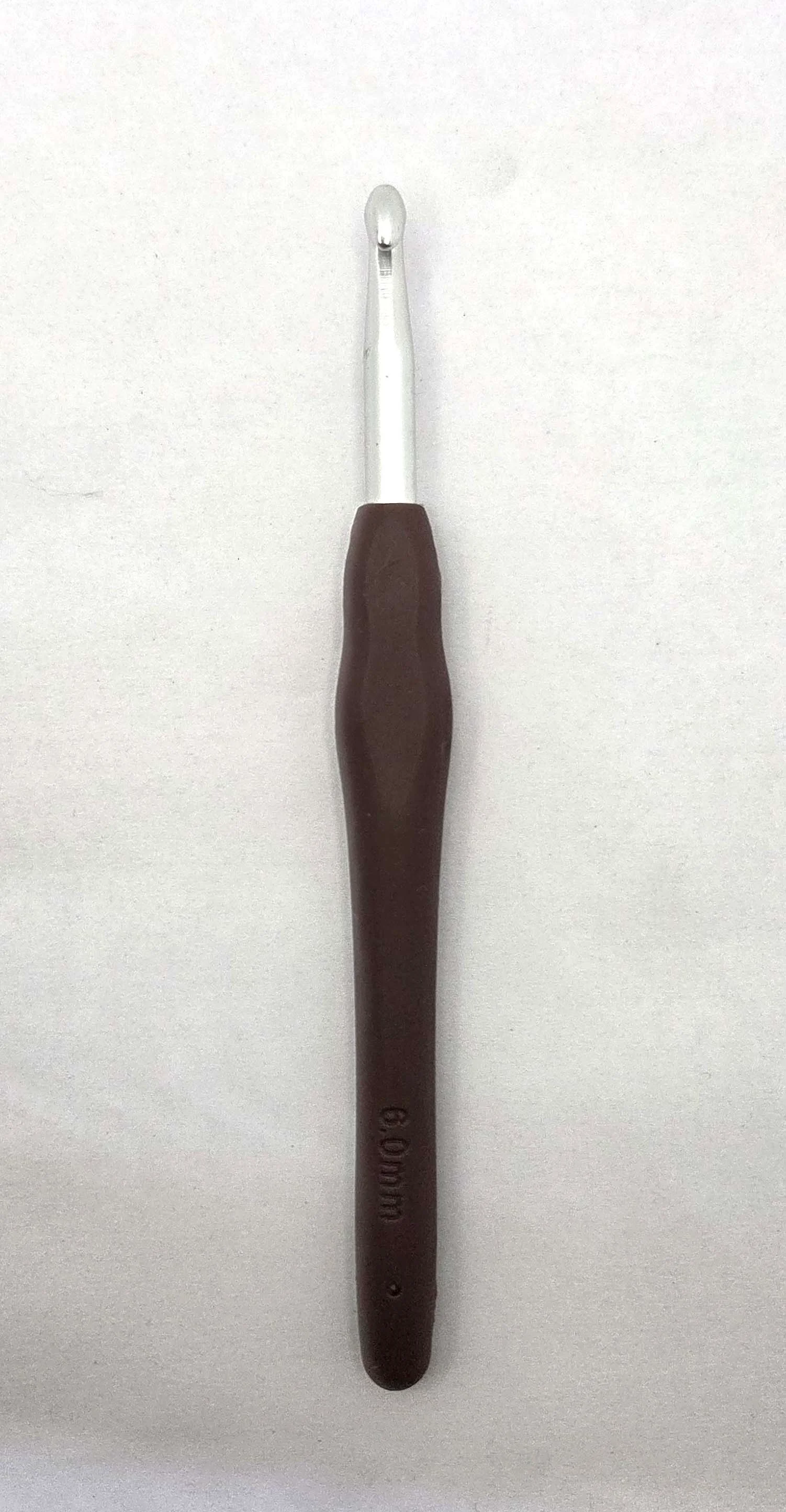 1pc or set of Aluminum Crochet Hook With Colored Soft Handles photo 8