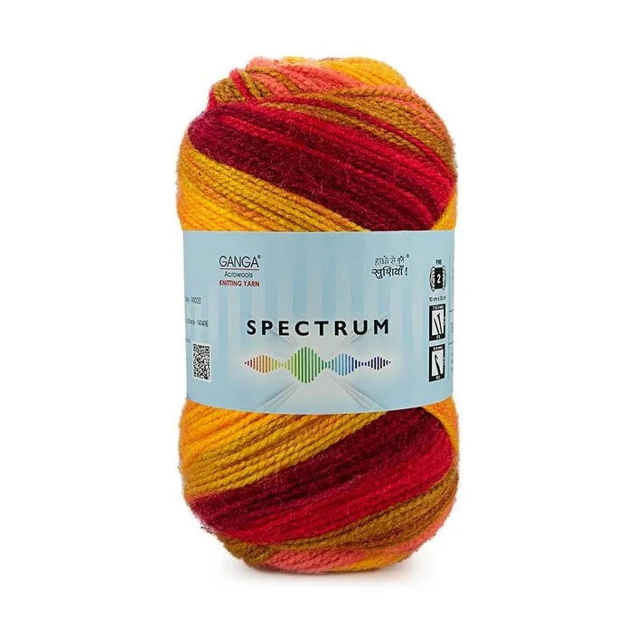 Spectrum yarn for Crochet and knitting ( 100 gms/ 288 meters) photo 3