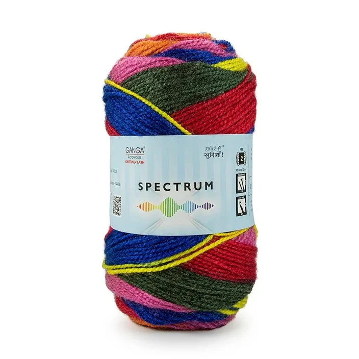 Spectrum yarn for Crochet and knitting ( 100 gms/ 288 meters) photo 8